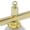 Бильярдный светильник Элисон 3 плафона (золотой)