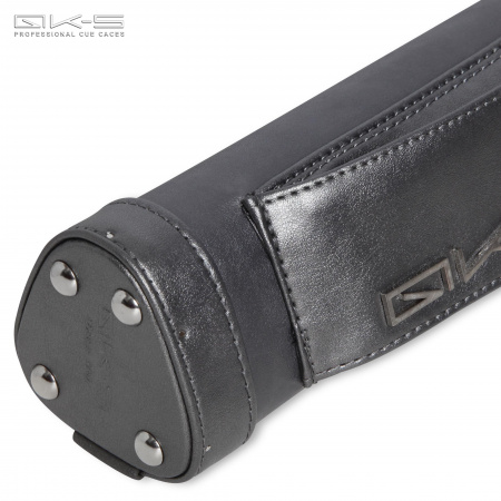 Тубус QK-S Musketeer 1x1 с отделением для удлинителя (серый металлик)
