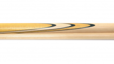 Бильярдный кий для русского бильярда Коронка двухсоставной (граб, лимонник)