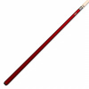 Кий для американского пула Леон (красный), двухсоставной